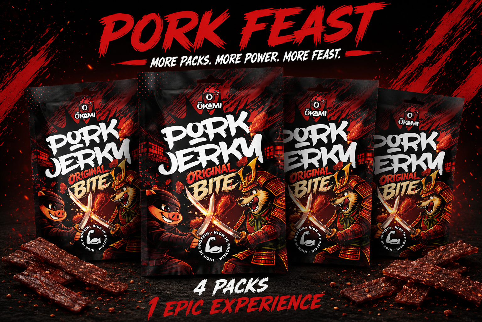 SCHWEINEFLEISCH-FESTMAHL